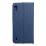Kabura LUNA Book Carbon do SAMSUNG A10 niebieski