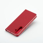 Kabura LUNA Book Carbon do SAMSUNG A21s czerwony