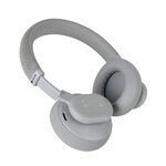FORCELL F-AUDIO suchawki bezprzewodowe nagowne ANC Touch Beat szare