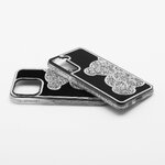 Futerał TEDDY BEAR do IPHONE 12 MINI srebrny
