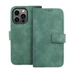 Kabura TENDER Book do IPHONE 13 zielony