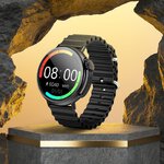 HOCO smartwatch z funkcj rozmowy Y18 czarny