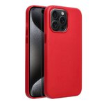 Leather Mag Cover kompatybilne z MagSafe do IPHONE 15 PRO MAX czerwony