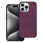 Woven Mag Cover kompatybilne z MagSafe do IPHONE 15 PRO MAX burgundowy