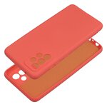 Futerał SILICONE do SAMSUNG Galaxy A52 5G / A52 LTE ( 4G ) / A52S brzoskwiniowy