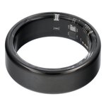Smart Ring R11M- inteligentny pierścień ze stali ze stacją ładującą rozmiar 7 (17,3mm) czarny