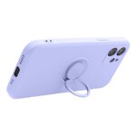 Futera SILICONE RING do IPHONE 14 PLUS fioletowy