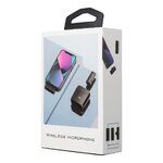 Mikrofon bezprzewodowy krawatowy dla iPhone Lightning 8-pin z etui adujcym S11