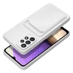 Futerał CARD CASE do SAMSUNG A33 5G biały