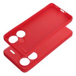 Futera SOFT do XIAOMI Redmi NOTE 13 PRO+ 5G czerwony
