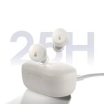 BASEUS słuchawki bezprzewodowe bluetooth TWS ENC IPX4 Bowie E18 białe