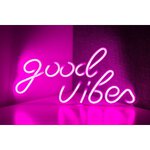 Neon LED na USB - Good vibes 3 model