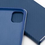 Kabura LUNA Book Carbon do IPHONE 15 Pro Max niebieski