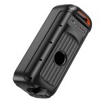 HOCO głośnik bluetooth + 2 x bezprzewodowe mikrofony HA13 Pro czarny