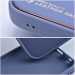 Futera LEATHER Case skrzany do SAMSUNG Galaxy S24 PLUS niebieski