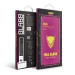 Szko Hartowane OG Premium Glass - do Iphone 12 / 12 Pro czarny