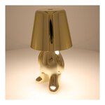 Lampka nocna GOLD MAN Art Deco stojcy (wzr 8) MLTL