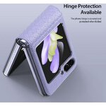 DUX DUCIS futerał BRIL do SAMSUNG Z Flip5 5G fioletowy