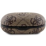 GUESS słuchawki bezprzewodowe bluetooth + stacja dokująca TWS ENC GUTWSP4EGW (4G Metal) brązowe