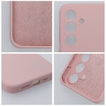 Futerał SILICONE 2mm do SAMSUNG A25 5G pudrowy róż