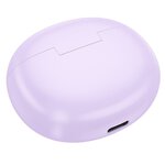 HOCO suchawki bezprzewodowe bluetooth TWS EW61 fioletowe