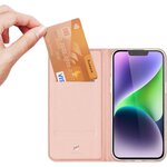 DUX DUCIS Skin Pro - futerał z klapką do Apple iPhone 15 Plus różowy
