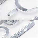 Futera Electro Mag Cover kompatybilny z MagSafe do SAMSUNG S24 ULTRA srebrny