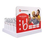 FORCELL stand kabli w tubach 30 miejsc D336 + kable w zestawie