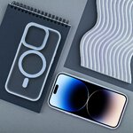 Futera MATTE MAG COVER kompatybilny z MagSafe do IPHONE 11 Pro niebieski