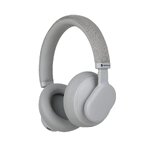 FORCELL F-AUDIO suchawki bezprzewodowe nagowne ANC Touch Beat szare