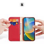 DUX DUCIS kabura HIVO do IPHONE 15 Pro czerwona