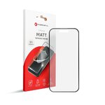 Szkło Hartowane Forcell Matt Glass - do Iphone 12 / 12 Pro czarny