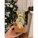 Lampka nocna LED 3D Mi Art Deco stojcy L3GFBD
