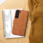 Kabura TENDER Book do SAMSUNG A32 5G brązowy