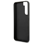 Oryginalne Etui GUESS Hardcase GUHCS22SG4GFGR do Samsung S22 (4G Metal Gold Logo / szary)