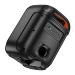 HOCO głośnik bluetooth + 2 x bezprzewodowe mikrofony HA13 czarny