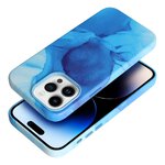 Leather Mag Cover kompatybilne z MagSafe do IPHONE 14 PRO blue splash