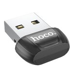 HOCO adapter USB A bluetooth UA18 czarny