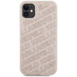 Oryginalne Etui KARL LAGERFELD Hardcase KLHCN61PQKPMP do iPhone 11 (Quilted K Pattern / rowy)