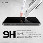 Szko hartowane X-ONE Full Cover Extra Strong Matowe - do iPhone 14 Pro Max (full glue) czarny