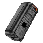 HOCO głośnik bluetooth + 2 x bezprzewodowe mikrofony HA13 Max czarny HOCO głośnik bluetooth + 2 x bezprzewodowe mikrofony HA13 Max czarny
