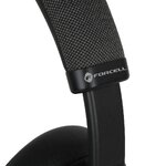 FORCELL F-AUDIO suchawki bezprzewodowe nagowne ANC Touch Beat czarne