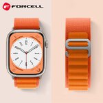 FORCELL F-DESIGN FA13 pasek / opaska do Apple Watch 38/40/41mm pomaraczowa