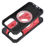 Futera Armor Mag Cover kompatybilny z MagSafe do IPHONE 14 PRO czerwony