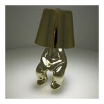Lampka nocna GOLD MAN Art Deco siedzcy (wzr 2) MLTL