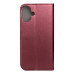 Kabura SMART MAGNETO do IPHONE 16 Plus burgundowy