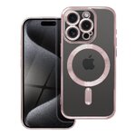 Futerał ELECTRO MAG COVER kompatybilny z MagSafe do IPHONE 15 Pro złoty róż