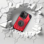 Futera Armor Mag Cover kompatybilny z MagSafe do IPHONE 13 PRO czerwony