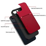 Futerał NOBLE do IPHONE 13 MINI czerwony