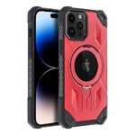 Futera Armor Mag Cover kompatybilny z MagSafe do IPHONE 14 PRO czerwony